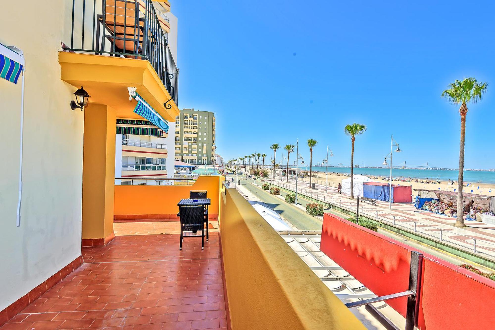 Beachfront Duplex 1ª Linea & Terraces Oceanfront El Puerto de Santa María Zewnętrze zdjęcie