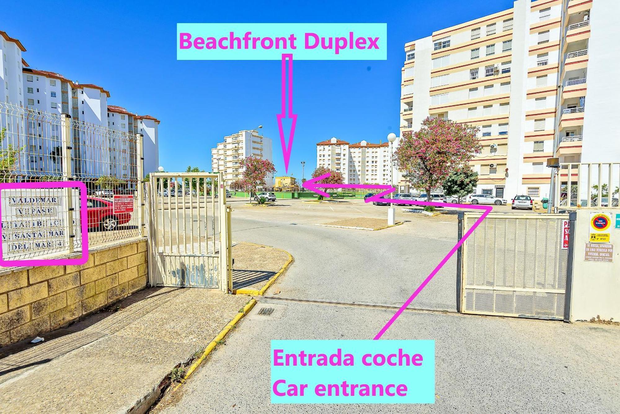 Beachfront Duplex 1ª Linea & Terraces Oceanfront El Puerto de Santa María Zewnętrze zdjęcie