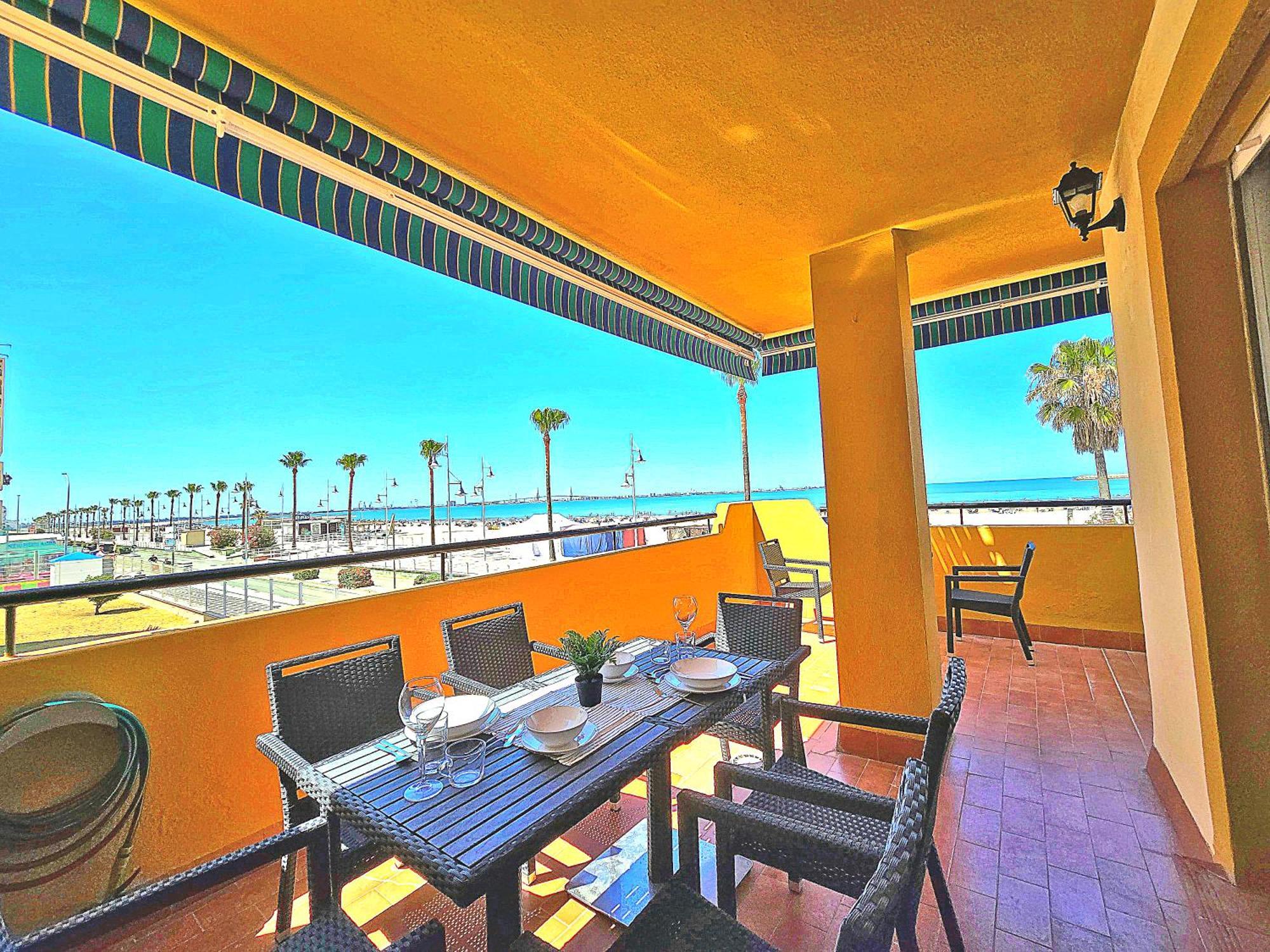 Beachfront Duplex 1ª Linea & Terraces Oceanfront El Puerto de Santa María Zewnętrze zdjęcie
